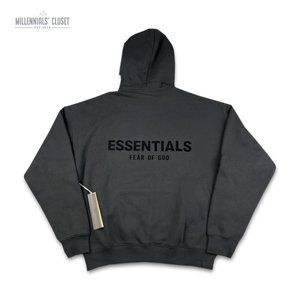 Fear of God Essentials Hoodie Stretch Limo SS22 size XS